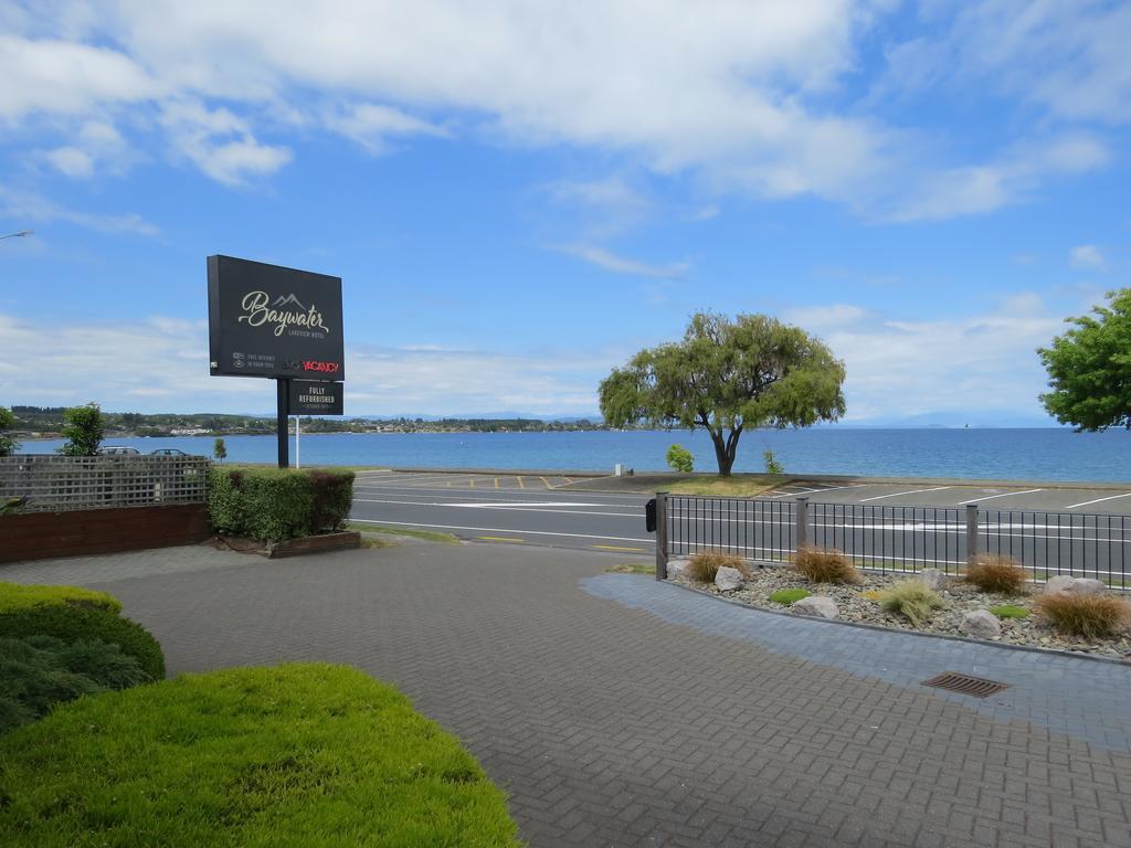 Baywater Lakeview Motel Lago Lago Taupo Exterior foto